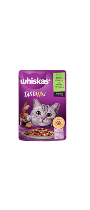 WHİSKAS POUCH TASTYMİX KUZULU TAVUKLU 85 GR WHİSKAS POUCH TASTYMİX KUZULU TAVUKLU 85 GR
